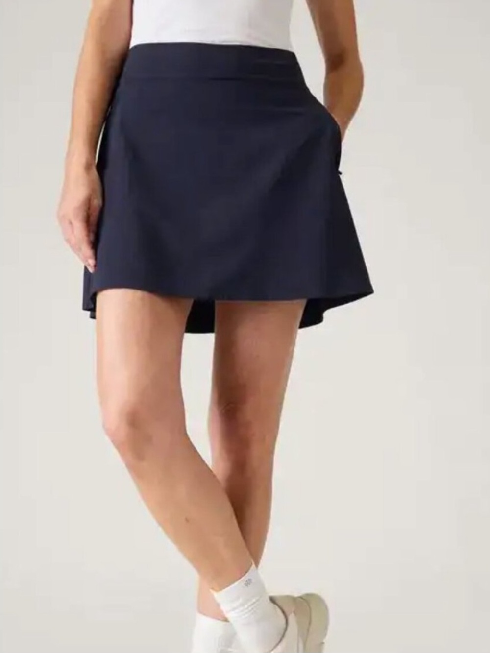 Athleta Brooklyn Heights High Rise Skort - Navy